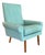 Mid-Century Danish Modern Upholstered Armchair For Sale
