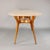Table with Oval Marble Top in Beech and Marble, 1950s For Sale - Image 4 of 15