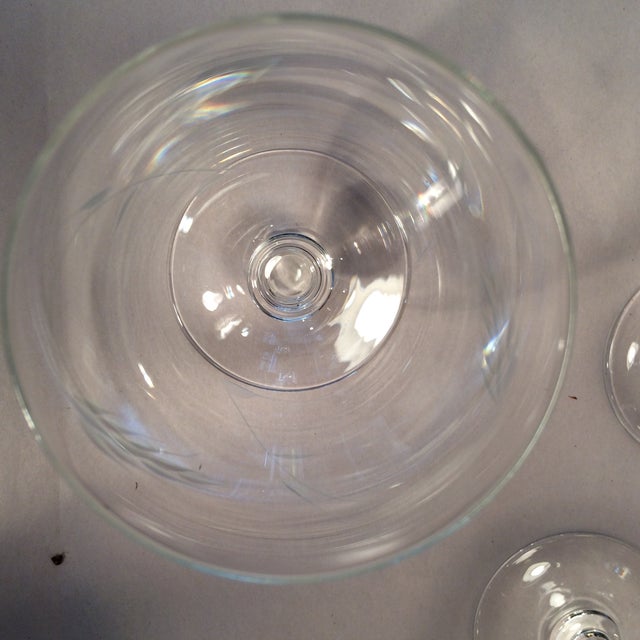 Sasaki Mid-Century Wheat Pattern Glasses by Noritake - Set of 6 For Sale - Image 9 of 10