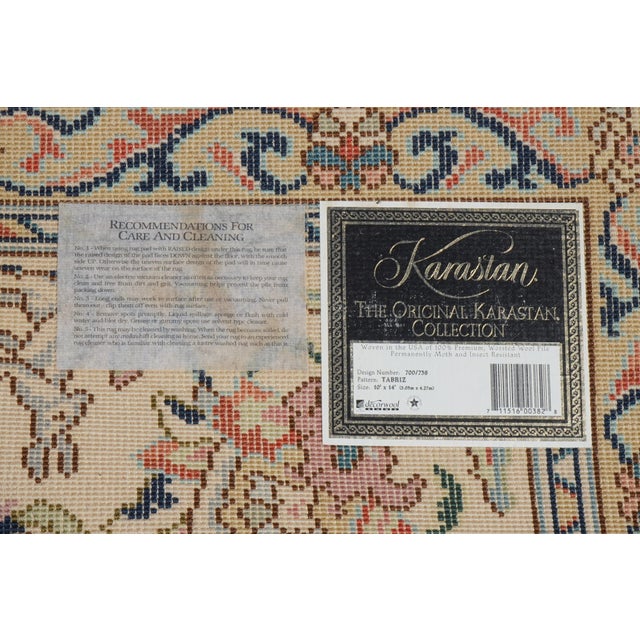 Karastan Approx. 10x14 Oriental Style Room Size Rug For Sale - Image 10 of 10