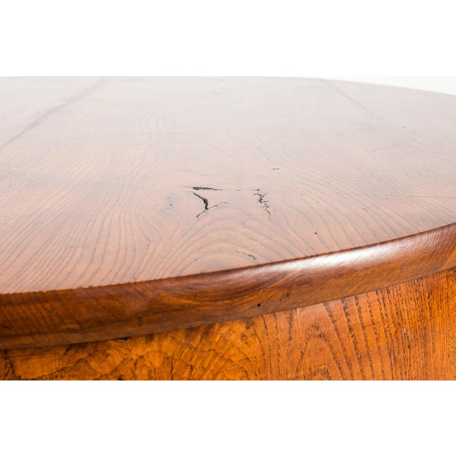 Antique Biedermeier Elm Dining Table, 1800s For Sale - Image 9 of 18
