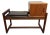 Vintage Teak Entry Bench or Telephone Table For Sale