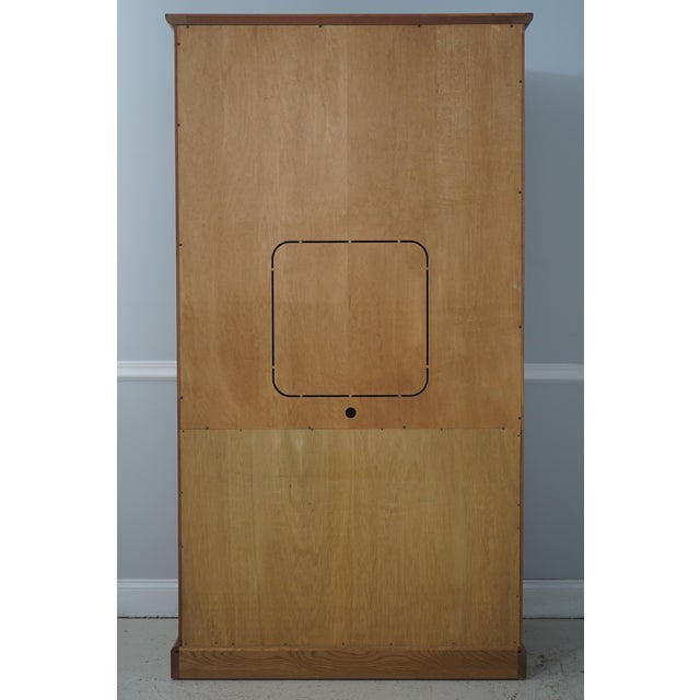 Stickley Cherry Armoire Tv Cabinet For Sale - Image 15 of 17