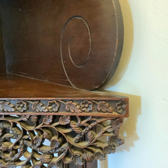 Mid 19th Century Mid 19th Century Antique Raj Period Corner Table For Sale - Image 5 of 12