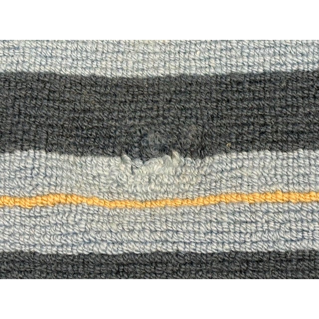 5ft 6in X 8ft 5in Karastan Cabo Del Sol Area Rug, Harbor Blue For Sale - Image 12 of 12