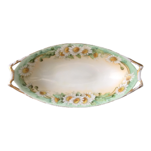 Antique Arts & Crafts Hutschenreuther Selb Bavaria Chamomile Relish Serving Dish