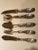 Silver-Plated Cutlery, 1940s, Set of 5 For Sale - Image 3 of 3