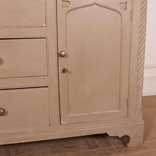 Wood English West Country Kitchen Dresser For Sale - Image 7 of 18