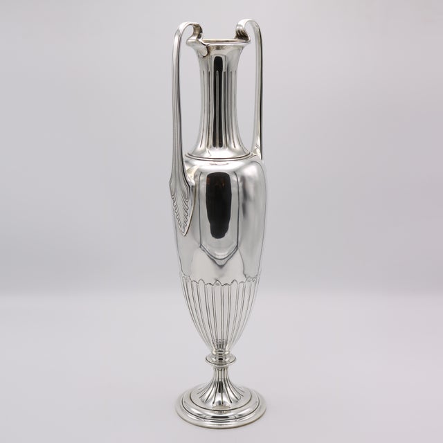 Tiffany Amphora Sterling Silver Vase USA, 1907 For Sale - Image 18 of 18
