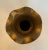 Hollywood Regency Scalloped Edge Solid Brass Vase For Sale - Image 4 of 11