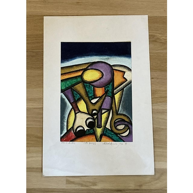 Late 20th Century Telling the Story, Artist Adewale Ayinla For Sale - Image 4 of 4