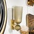 Pair of Modernist Hand-Blown Murano Fluted Glass Sconces in Frosted Smoked Topaz For Sale - Image 12 of 18
