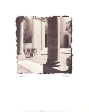 1996 Alan Blaustein 'Park Presidio' Contemporary Offset Lithograph