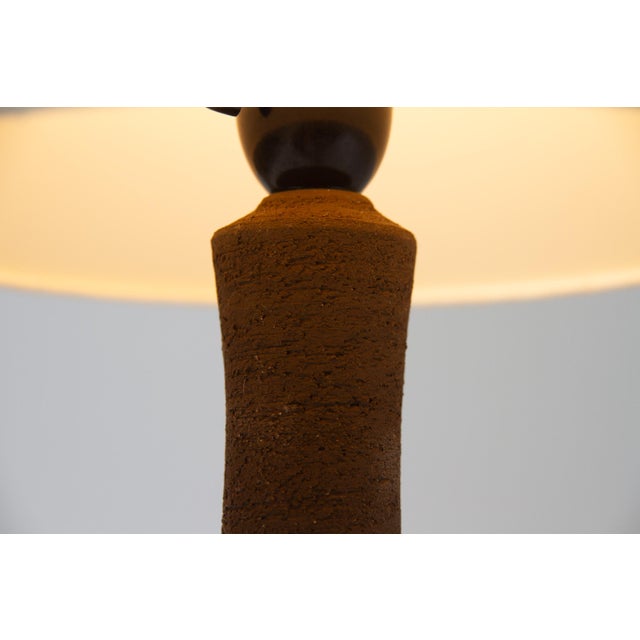 Danish Modern Ceramic Table Lamp by Børge Christoffersen for Chris Haslev, 1960s For Sale - Image 13 of 18