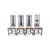 Chairs in Black by Umberto Asnago for Giorgetti, Italy, Set of 4 For Sale - Image 11 of 11