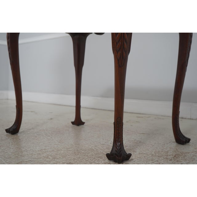 Kindel Irish Georgian Mahogany Tea Table For Sale In Philadelphia - Image 6 of 14