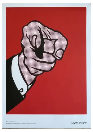 After Roy Lichtenstein, Work in the New York Collection for Stockholm, 2017, Print