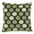 Schumacher Cirque Velvet 22" Pillow in Green For Sale