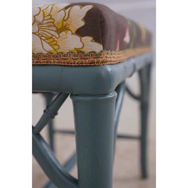 Beacon Hill Beacon Hill Bamboo Form Chair & Ottoman For Sale - Image 4 of 18