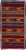 Vintage Kilim Handmade Flatweave Multicolor Striped Wool Runner For Sale - Image 10 of 10