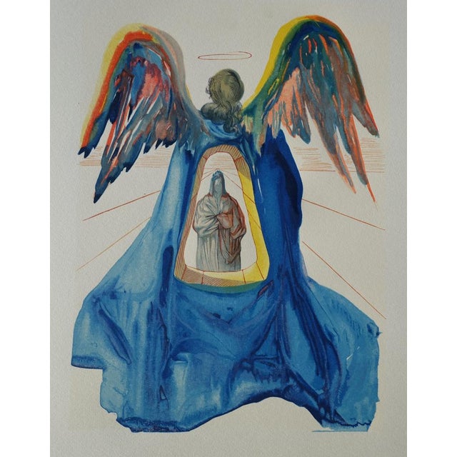 Salvador Dalí (1904-1989) Purgatory 33: Dante Purified Color woodcut Unsigned On BFK Rives wove paper, 26 x 33 cm (approx....