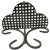 Shabby Chic Pair of Antique French Hand-Forged Wrought Iron Wall Shelves Brackets With Scalloped Lattice For Sale - Image 3 of 10