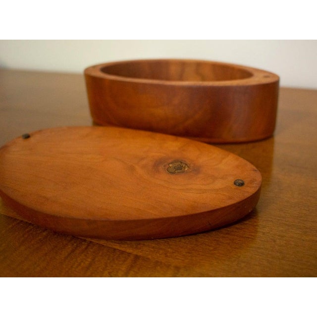 Studio Craft Wood Box by Steven Spiro Modernist Vintage Design For Sale In Columbia, SC - Image 6 of 8