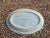 Chinese Vintage Mid 20th Century Celadon Koi Fish Oval Platter For Sale - Image 3 of 5