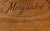 Wood Stunning Vintage Morganton Solid Wood Dresser For Sale - Image 7 of 10