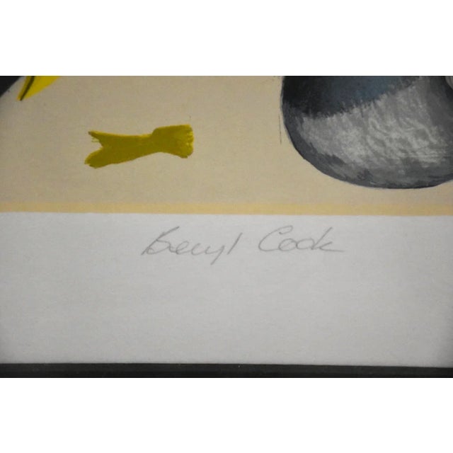 Printmaking Materials Beryl Cook Signed Lithograph For Sale - Image 7 of 8