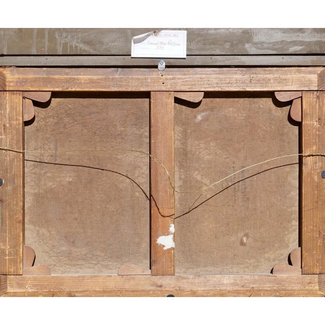 Late 19th Century Edmond Marie Petitjean French Landscape Painting For Sale - Image 5 of 6