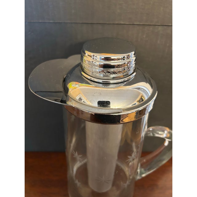 Vintage Ice Water Pitcher For Sale In Boston - Image 6 of 10