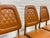 Set of 5 - Mid Century Modern Scandinavian Dining Chairs | Diamond Stitched Upholstery, C. 1960's For Sale - Image 15 of 15