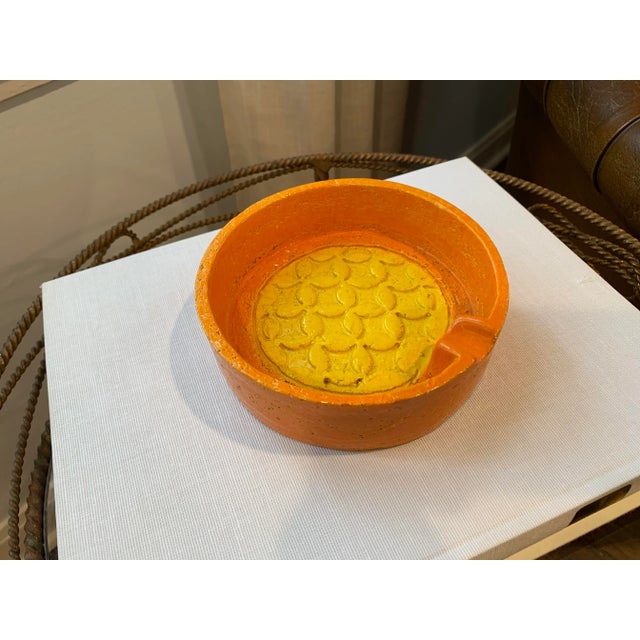 Mid-Century Modern Mid-Century Modern Bitossi Ceramic Ashtray or Catch-All For Sale - Image 3 of 9