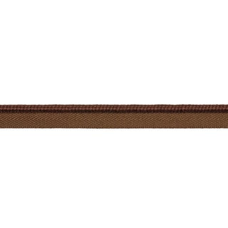 Schumacher Cedric Cotton Lip Cord Medium Trim In Brown For Sale