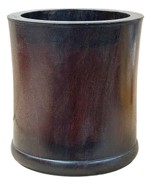Chinese Rosewood Natural Patina Brush Pen Holder Art