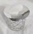 A fine george v period dressing table or vanity jar dating to 1918, combining beautifully cut glass with a sterling silver...
