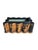 Wood Vintage Gold and Black Chinoiserie Box With Bamboo Motif For Sale - Image 7 of 18