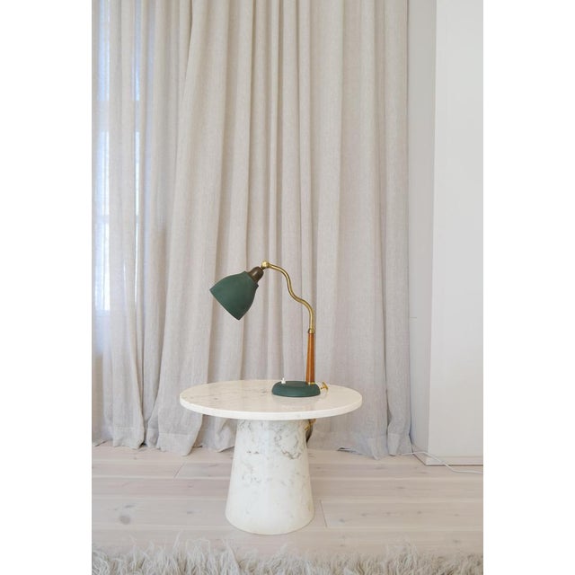 This Modern quirky looking table lamp was produced in the mid-1950s by Norrkopings belysning and designed by Edvard...
