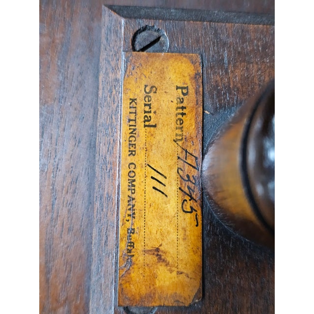 Late 20th Century Kittinger Williamsburg Style Mahogany Plant Stand Candlestand For Sale - Image 10 of 11