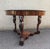 Antique Sicilian Empire Inlaid Wooden Table with Grey Marble Top For Sale - Image 4 of 8