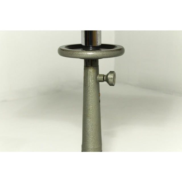 1970s Cast Iron Telescope Laboratory Table, 1970s For Sale - Image 5 of 8