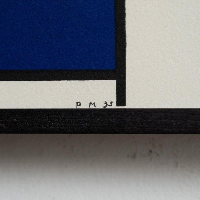 Piet Mondrian, Composition C No. III n Red, Blue, and Yellow, Lithograph, 1920s-1940s For Sale - Image 3 of 13