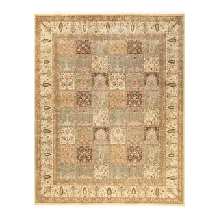 Mogul Hand-Knotted Area Rug - Ivory, 8' 2" x 10' 5" For Sale