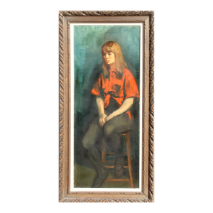 Young Dancer, Portrait Oil Painting by Jan De Ruth
