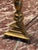 Brass 18th Century French Brass Altar Sticks Converted to Lamps - Pair For Sale - Image 8 of 12