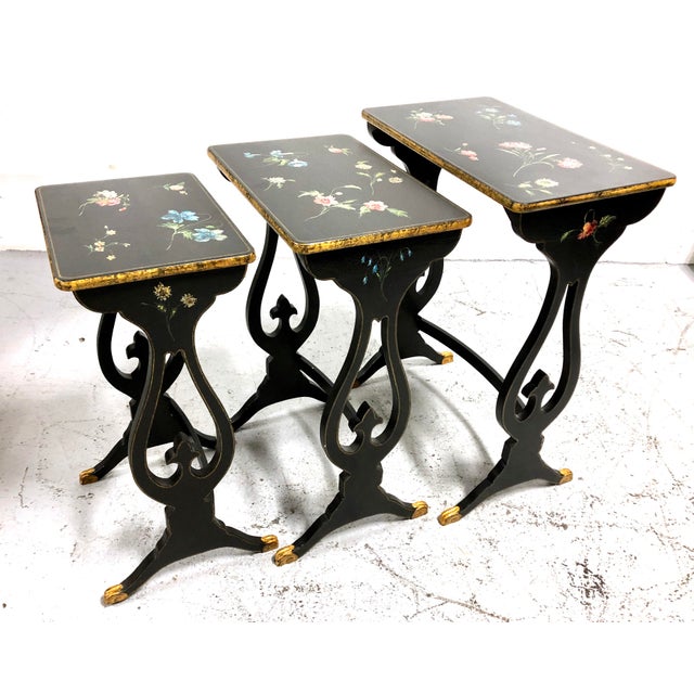 John Rosselli Victorian Style Stacking Nesting Tables Chairish