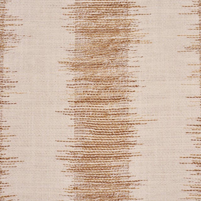 Contemporary SAMPLE - Schumacher Attleboro Ikat Fabric In Fawn For Sale - Image 3 of 5