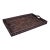 Antique Carved Serving Tray, Anglo-Indian, Afternoon Tea Platter, Late Victorian For Sale