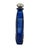 Vintage Cobalt Blue Spanish Art Glass Flask With Ornate Embossed Scrollwork Medallion For Sale - Image 9 of 12
